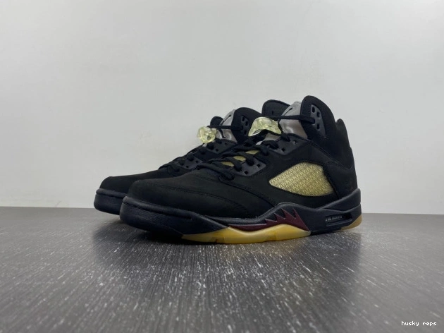 Husky Jordan A Ma Black 5 FD1330-001 x Maniere Air 0825